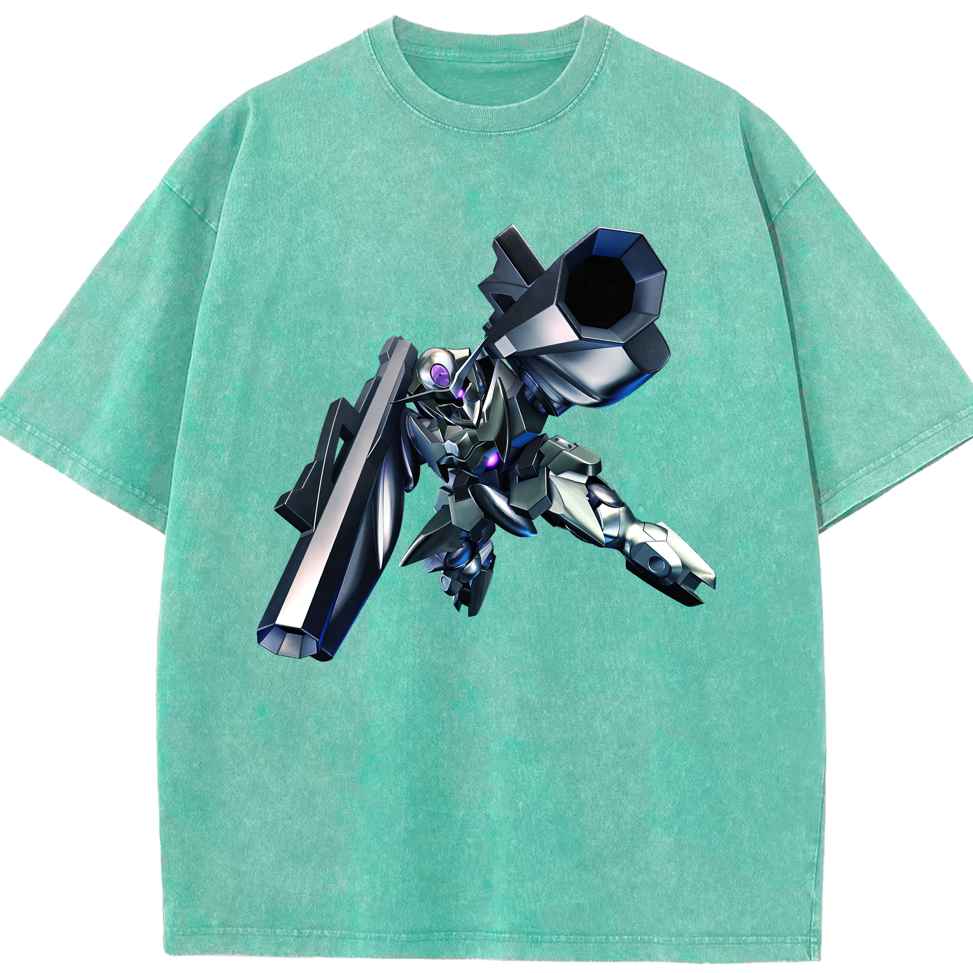 （画像用） 機動戦士ガンダム Mobile Suit Gundam 綿100% ヴィンテージ風 半袖Tシャツ（フロントプリント）